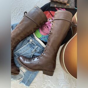 FRYE | Melissa Lace Up Boots